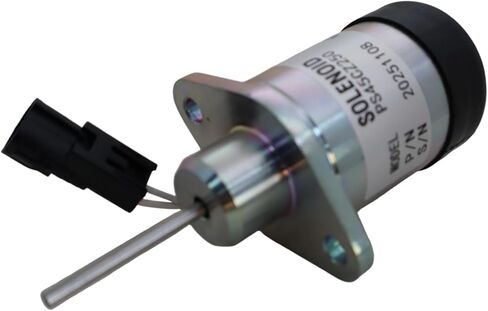 12V Fuel Shut off Solenoid PS45CZ250 Fits for Kubota V2203 V2607 V3300 V3307 V3800 V3800DI D1503 Engine in Saudi Arabia