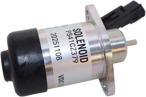 12V Fuel Shutoff Solenoid PS41CZ379 29-70345 Fits for Kubota V2607 V3307 Tractor in Saudi Arabia