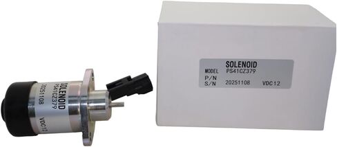 12V Fuel Shutoff Solenoid PS41CZ379 29-70345 Fits for Kubota V2607 V3307 Tractor in Saudi Arabia