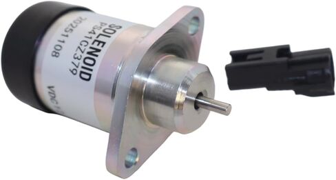 12V Fuel Shutoff Solenoid PS41CZ379 29-70345 Fits for Kubota V2607 V3307 Tractor in Saudi Arabia