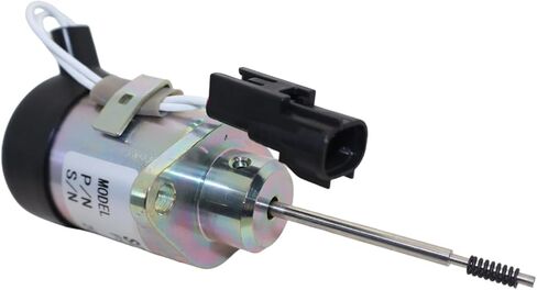 12V Fuel Shut Off Stop Solenoid Valve PS41CZ318 Fits for Kubota 325 Miller Mig Welder Trailblazer D902 Z482 Engine in Saudi Arabia