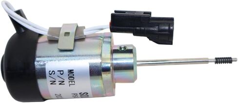12V Fuel Shut Off Stop Solenoid Valve PS41CZ318 Fits for Kubota 325 Miller Mig Welder Trailblazer D902 Z482 Engine in Saudi Arabia