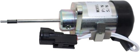 12V Fuel Shut Off Stop Solenoid Valve PS41CZ318 Fits for Kubota 325 Miller Mig Welder Trailblazer D902 Z482 Engine in Saudi Arabia