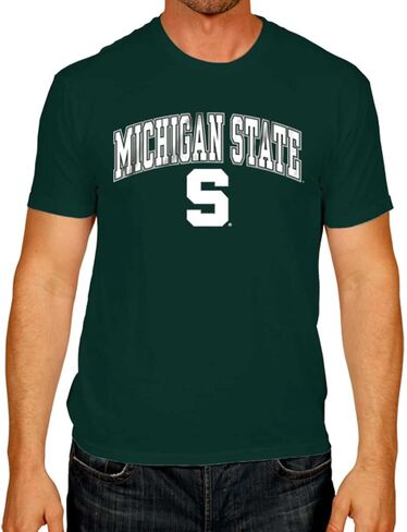 تي شيرت قطني للبالغين من Campus Colors NCAA - جودة ممتازة - طراز شبه مناسب - منتج مرخص رسميًا (NC State Wolfpack - أحمر، متوسط) in Saudi Arabia