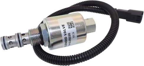 24V Solenoid Valve 714-12-25220 7141225220 For Komatsu WA270-8 WA320-7 WA320-8 WA380-5 WA380-6 WA400-5 WA430-5 WA430-6 WA470-5 WA470-6 WA470-8 WA480-5 WA480-6 Wheel Loaders in Saudi Arabia
