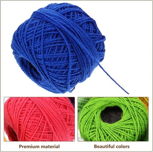 16 Color Embroidery Floss Cross Stitch Threads Stitch Line Friendship Bracelets Craft Floss for Crochet Hardanger Cross Needlepoint Hand Embroidery in Kuwait
