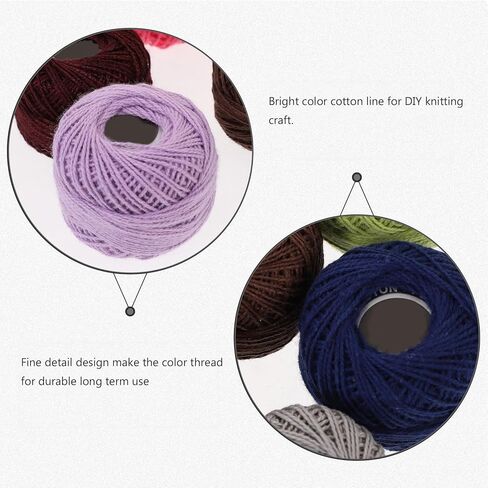 16 Color Embroidery Floss Cross Stitch Threads Stitch Line Friendship Bracelets Craft Floss for Crochet Hardanger Cross Needlepoint Hand Embroidery in Kuwait