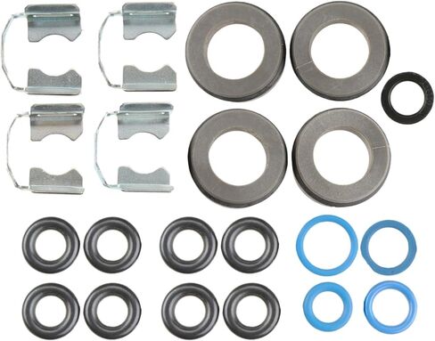 Fuel Injector Seal Kit Compatible With Saab 9-3 2.0L L4 2011 2010 2009 2008 2007 2006 2005 2004 2003 2002 2001 2000 1999 P-3993176 in Kuwait