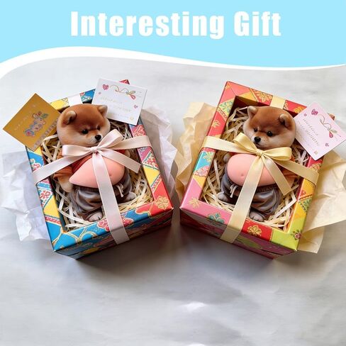 2-Pack 3D Shiba Inu Silicone Stickers -Silent Shock-Absorbent Pads, Soft Rubber Material, Suitable for Door Handles, Cars, refrigerators and Mobile Phones. in Kuwait