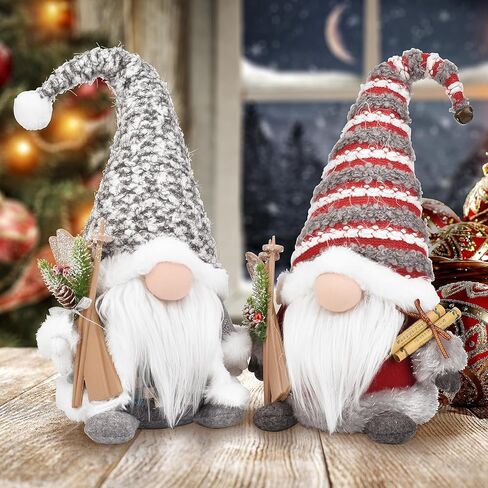 Handcraft Plush Gnome Doll for Home Decoration in Christmas and New Year, 20 Inch Cute Scandinavian Tomte Dwarf, Sweet Gift for Children and Friends (Red) in Saudi Arabia