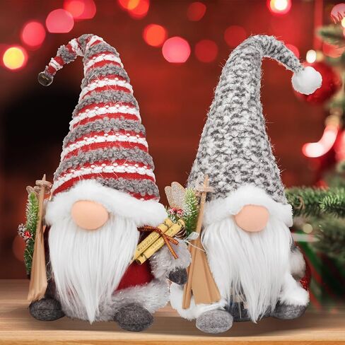 Handcraft Plush Gnome Doll for Home Decoration in Christmas and New Year, 20 Inch Cute Scandinavian Tomte Dwarf, Sweet Gift for Children and Friends (Red) in Saudi Arabia