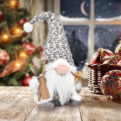 Handcraft Plush Gnome Doll for Home Decoration in Christmas and New Year, 20 Inch Cute Scandinavian Tomte Dwarf, Sweet Gift for Children and Friends (Red) in Saudi Arabia