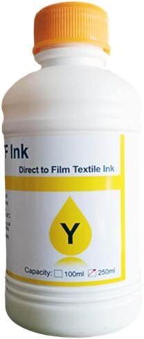 1PC 250ml DTF Pigment Ink Kit with PET Film Compatible with I3200 I1600 Xp600 Tx800 L1800 1390 L805(1PC-C) in Kuwait
