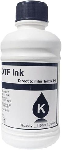 1PC 250ml DTF Pigment Ink Kit with PET Film Compatible with I3200 I1600 Xp600 Tx800 L1800 1390 L805(1PC-C) in Kuwait