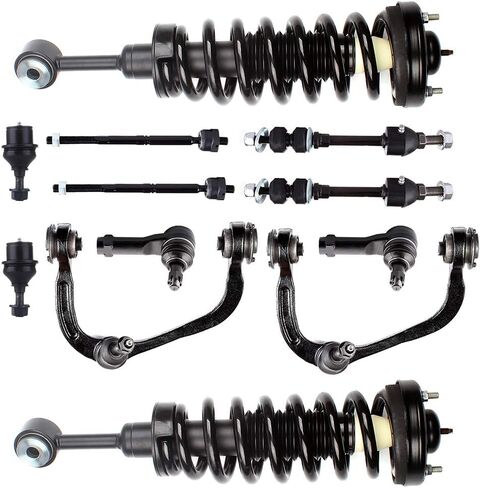 12pcs Front Struts and Shocks Complete Assembly Suspension Kit for 2005-2008 for ford for F-150，2006-2008 for Lincoln Mark LT in Kuwait