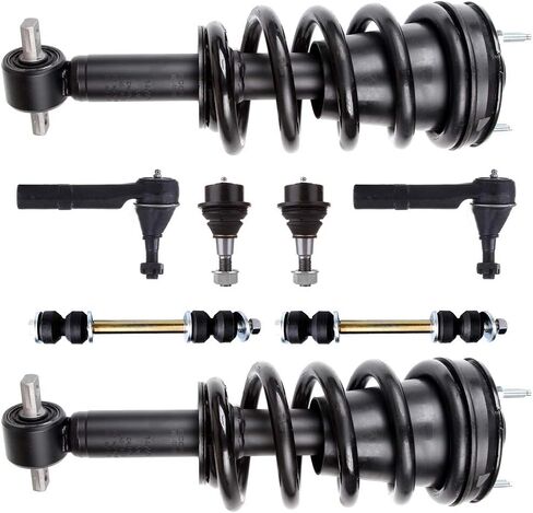 8pcs Front Struts and Shocks Complete Assembly Suspension Kit for 2007-2010 for Chevrolet Avalanche,2007-2013 for Chevrolet Silverado 1500,2007-2013 for Chevrolet Suburban 1500 in Kuwait