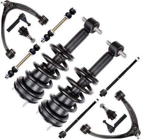 12pcs Front Struts and Shocks Complete Assembly Suspension Kit for 2007-2013 for Cadillac Escalade,2007-2013 for Cadillac Escalade ESV,2007-2013 for Cadillac Escalade EXT in Kuwait