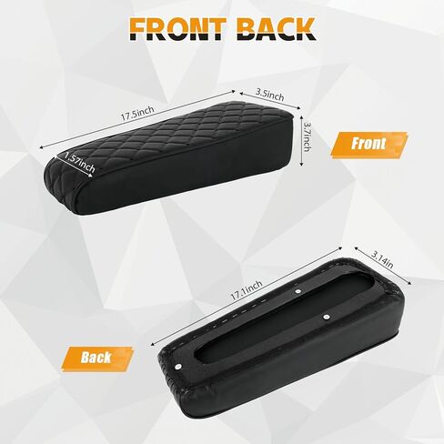 Mini Bike Seat Replacement for 19'' Coleman CT200u 196cc CT200 200cc, OEM Fit, Waterproof Black Saddle Assembly in Kuwait