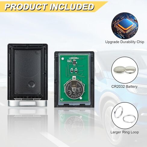 Vurkcy Key Fob Replacement for 2007-2014 Caddilac Escalade ESV EXT Car Keyless Entry Remote Control, OUC6000066, 6 Buttons, 2Pcs in Kuwait