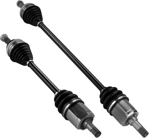 NEW Left & Right Front CV Axle Shaft Assembly fits for Honda Civic 1992-2000 (with ABS), for Civic del Sol S trim 1993 1994 1995 1996 1997 (with ABS), 1.5L 1.6L, Driver and Passenger Side, 2-Pack in Kuwait