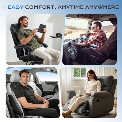 Coverado Cooling Car Seat Cover with High-Velocity Turbo Fan, Powerful Blowing & Suction Pad, 12V-24V Ventilated Cushion, 3-Speed Adjustable Airflow, Universal Fit for Car SUV Truck Van（Gray） in Kuwait