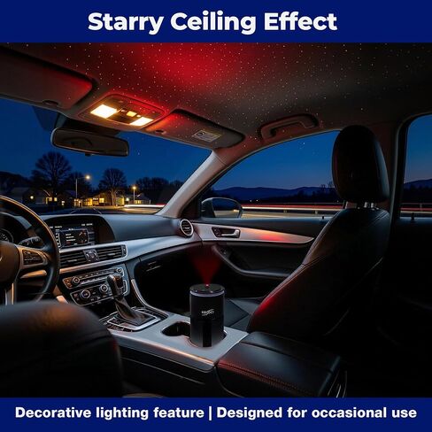 Smart Car Air Freshener Diffuser 160ML – Motion Sensor Activation, Car Fresheners Long Lasting with 3 Spray Modes, Car Diffuser Air Freshener with Rechargeable Battery for Cup Holder (Classic Cologne) in Kuwait