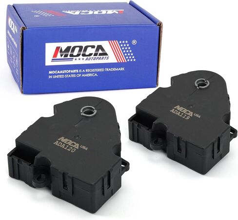 MOCA 2X 604-119، 604-120 HVAC مشغل باب مزيج الهواء يناسب شيفروليه 2003-2009 تريل بليزر 4.2 لتر، 2006-2008 تريل بليزر 5.3 لتر، لجي إم سي 2003-2009 إنفوي 4.2 لتر، 2005-2009 إنفوي 5.3 لتر in Kuwait