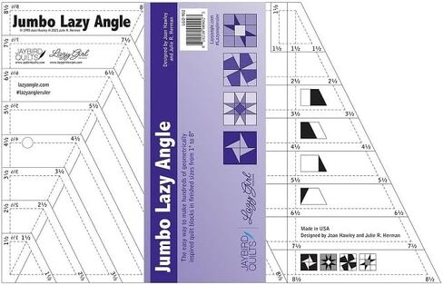 قالب Lazy Angle Jumbo من Jaybird Quilts in Kuwait