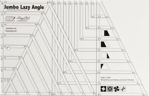 قالب Lazy Angle Jumbo من Jaybird Quilts in Kuwait