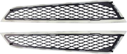 2Pcs Front Driver and Passenger Side Bumper Lower Grille and Trim for Acura MDX 2010-2013 3.7L in Kuwait