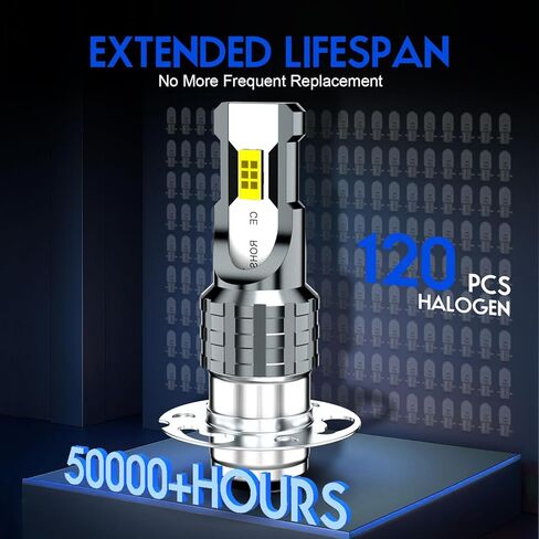 متوافق مع Mitsubishi Satoh S370 S370D Beaver S470/S470D Buck 1915-2828-400، مصابيح جرار Powersports، مصابيح أكثر سطوعًا بنسبة 500% 6000K أبيض 55 وات، التوصيل والتشغيل، عبوتان in Kuwait