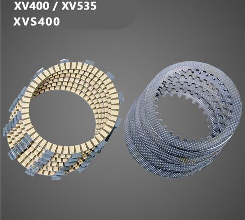 Motorcycle Clutch Disc Friction Plate for XV400 for Vi&Rago XVS 400 XVS400 C4 XV500 XV535 XV535S Motorcycle Friction Clutch Disc Plate Clutch Plate Kit in Kuwait