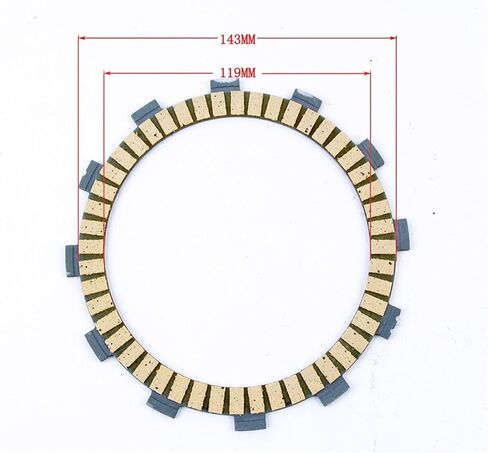 Motorcycle Clutch Disc Friction Plate for XV400 for Vi&Rago XVS 400 XVS400 C4 XV500 XV535 XV535S Motorcycle Friction Clutch Disc Plate Clutch Plate Kit in Kuwait