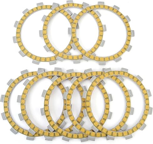 دراجة نارية مخلب القرص لوحة الاحتكاك مخلب قرص احتكاك لوحة ل YZ125E YZ125F YZ125G YZ125 E F G H J K L M N P R S T V W X Y 1993-2018 3XJ-16321-00 8 in Kuwait