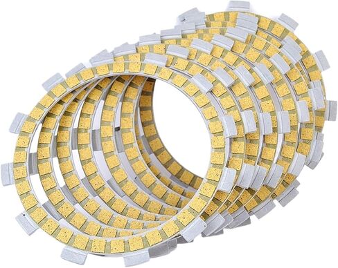 دراجة نارية مخلب القرص لوحة الاحتكاك مخلب قرص احتكاك لوحة ل YZ125E YZ125F YZ125G YZ125 E F G H J K L M N P R S T V W X Y 1993-2018 3XJ-16321-00 8 in Kuwait