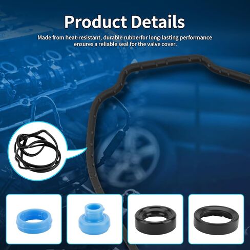 مجموعة حشية غطاء صمام المحرك VS50879R تناسب 2013-2024 Ford F-150، Expedition Transit 150 Transit 250 Transit 350، 2015-2017 Lincoln Navigator، 3.5L EcoBoost، استبدل S33868 BR3Z6C535A USFD0058-5 in Kuwait