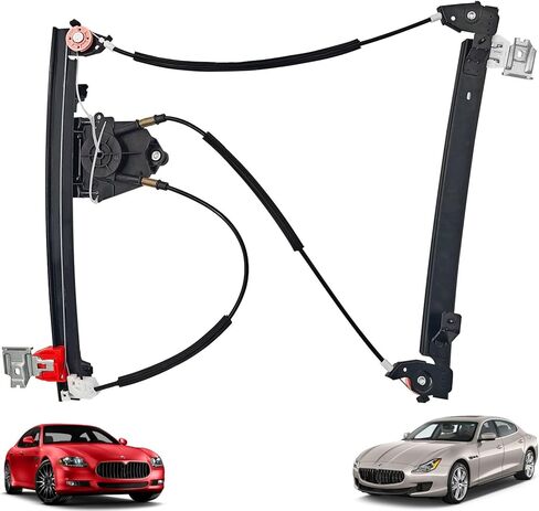 66944900 84934200 Front Left Driver Side Window Regulator W/O Motor Replacement for Maserati Quattroporte M139 2003-2013 in Saudi Arabia