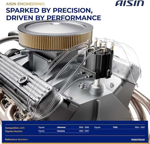موزع الإشعال AISIN AFTERMARKET IGDT-00186 - متوافق مع Toyota Tacoma 1995-1997، 4Runner 1996، T100 1994-1997 - L4 2.4L 2.7L in Kuwait