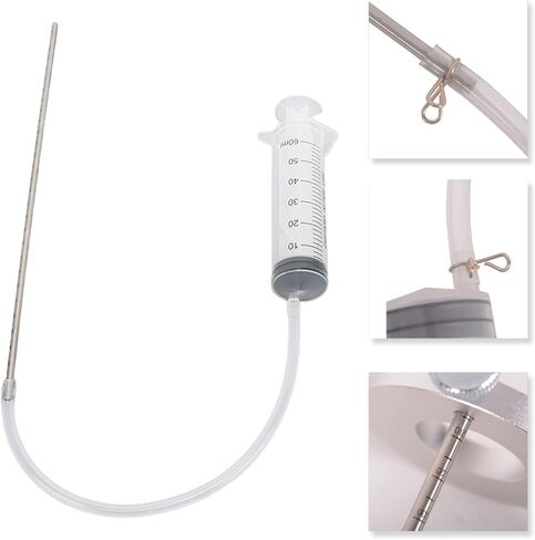 Generic Universal Fork Oil Level Gauge Precise Measurement Tool for Motorcycle Fork Suspension,Adjustable Oil Level Gauge for Professional Mechanics,Durable Tool Kit for Motorcycle Maintenance in Kuwait