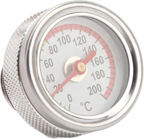 Motorbike Accessories Oil Temp Gauge Engine Oil Temperature Gauge 0 to 200℃ Oil Level Gauge Dipstick Oil Level Indicator in Saudi Arabia