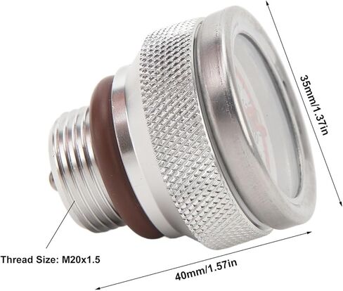 Motorbike Accessories Oil Temp Gauge Engine Oil Temperature Gauge 0 to 200℃ Oil Level Gauge Dipstick Oil Level Indicator in Saudi Arabia