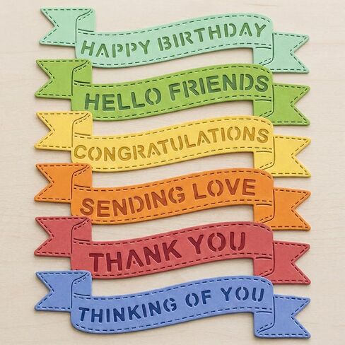 Metal Die-Cuts for Card Making, Scrapbooking Dies with Layer Frame Net Set, DIY Album Decor Background Embossing Stencils, Banner Combination 10.3x9cm in Saudi Arabia