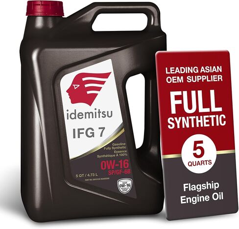 Idemitsu IFG7 0W-16 SP/GF-6B Motor Oil – 5 Quart | Precision Engineered for Maximum Efficiency and Protection in Kuwait