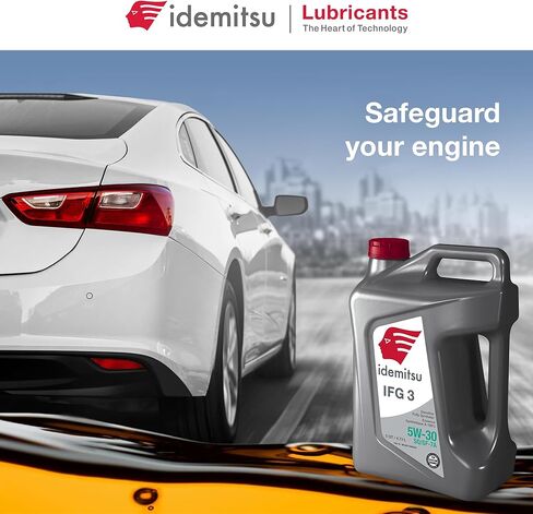 زيت محرك Idemitsu IFG3 5W-30 SP/GF-7A - 5 كوارت | تم تصميمها بدقة لتحقيق أقصى قدر من الكفاءة والحماية in Saudi Arabia