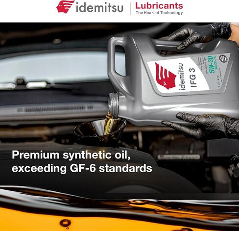 زيت محرك Idemitsu IFG3 5W-30 SP/GF-7A - 5 كوارت | تم تصميمها بدقة لتحقيق أقصى قدر من الكفاءة والحماية in Saudi Arabia