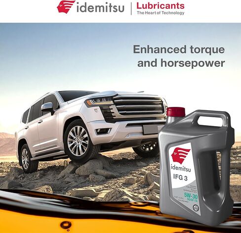 زيت محرك Idemitsu IFG3 5W-30 SP/GF-7A - 5 كوارت | تم تصميمها بدقة لتحقيق أقصى قدر من الكفاءة والحماية in Saudi Arabia