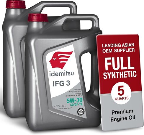 زيت محرك Idemitsu IFG3 5W-30 SP/GF-7A - 5 كوارت | تم تصميمها بدقة لتحقيق أقصى قدر من الكفاءة والحماية in Saudi Arabia