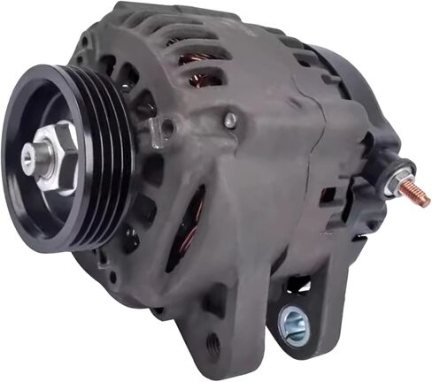 مولد كهربائي 12 فولت 8M0065239 8M0062515 8M0057693 لميركوري مارين 135.0HP 150.0HP 150.0HP ProXS 150.0HP SeaPro لميركوري مارين 150HP خارجي 2012-ON بكرة أخدود 4 64 مللي متر OD 55A in Kuwait