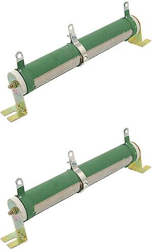 RXG-T 25W/50W/150W/200W/300W/500W/1000W 1/5/50/100/500 أوم أنبوب سيراميك ثابت مقاومة متغيرة قابل للتعديل سلك مقاوم مموج (قطعة واحدة 500 وات، 200 أوم) in Kuwait