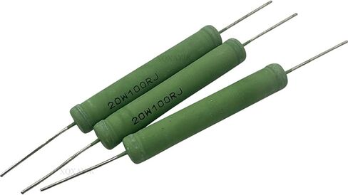 5 قطعة/الوحدة Rx21 لف المقاومة 20W 5% 1R 10R 47R 51R 68R 100R 200R 470R 1K 10K33K(390R) in Kuwait